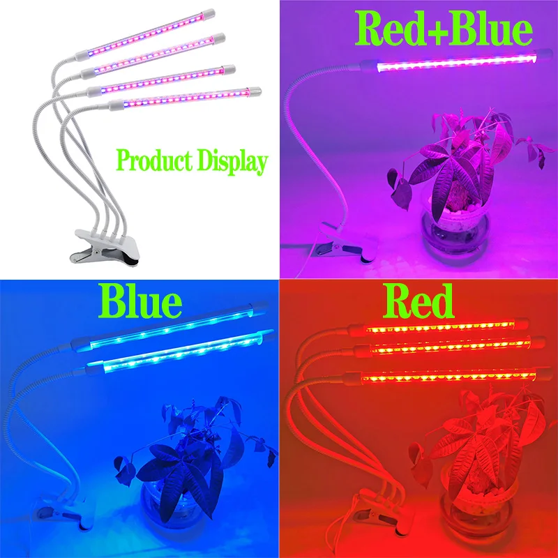 

Full Spectrum LED Grow Light DC 5V USB Phyto Lamps Desktop Plant Growth Lamp For Indoor Flower VEG Seedling Succulent Fitolampy
