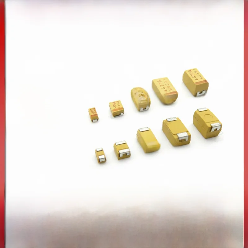 Kondensator tantalowy typu D, 7343, 6V, 10V, 16V, 25V, 35V, 4.7UF, 475V, 10UF, 106a, 22UF, 22c, 685, 47UF, 476E, 150UF, 330U, 470UF, 477J, 10 sztuk — zdjęcie 2