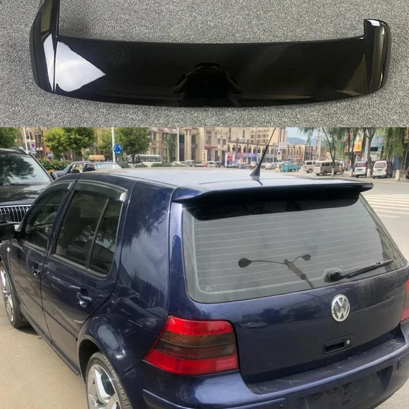 Becquet de pare-brise arrière gris non peint, pour Volkswagen VW Golf 4 IV MK4 Standard et R32 1998 – 2004