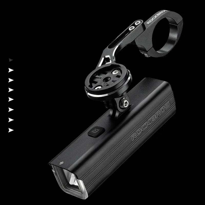ROCKBROS Bike przednie światła IPX6 przeciwdeszczowe type-c rower elektryczny światło 1000lm reflektor rowerowy LED latarka MTB lampa rowerowa — zdjęcie 2