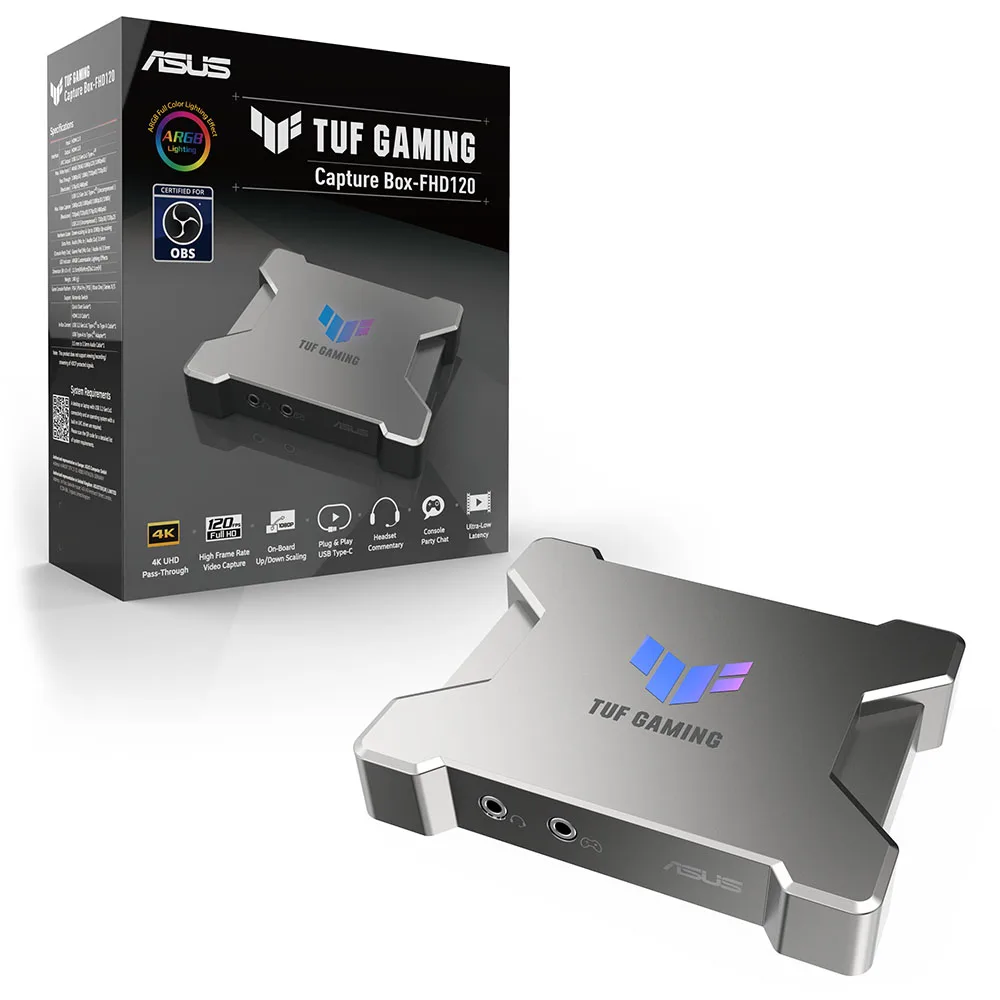 Asus Tuf Gaming Capture Box-Fhd120 120Hz Capture Board