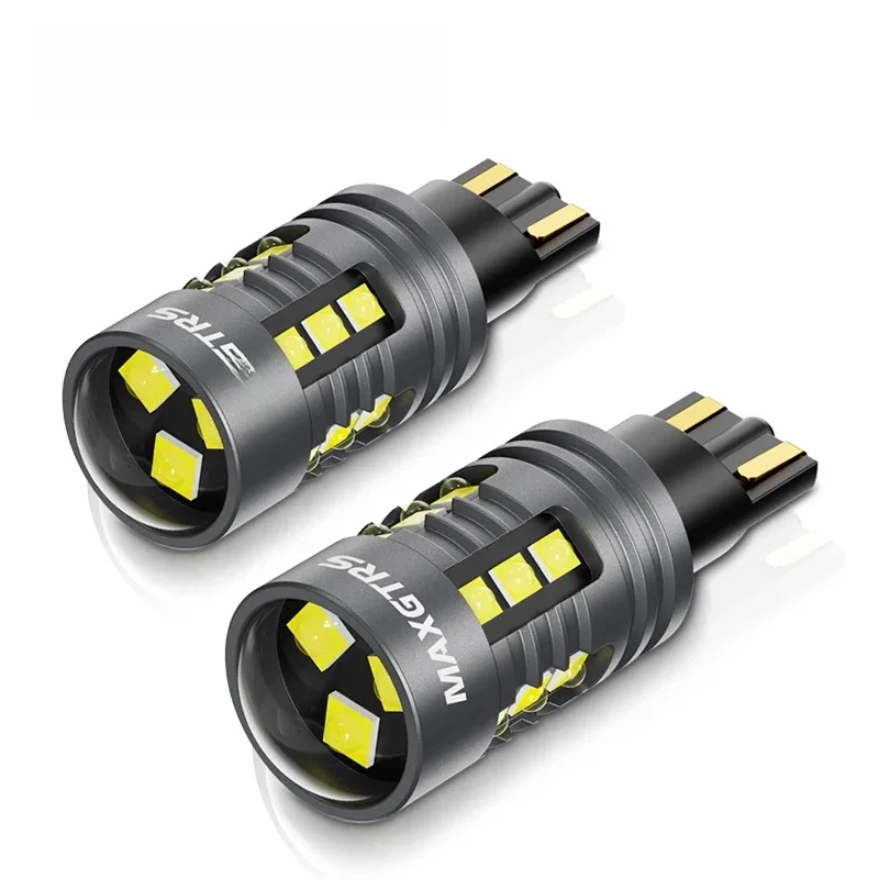 2x 3000LM Canbus T15 T16 LED Światła cofania W16W Samochodowe tylne światło cofania Biały Czerwony Pomarańczowy Żółty Bursztyn Super Jasne Wysoka Moc — zdjęcie 2