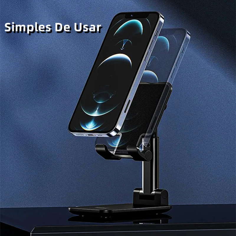 Adjustable desktop tablet and mobile phone holder