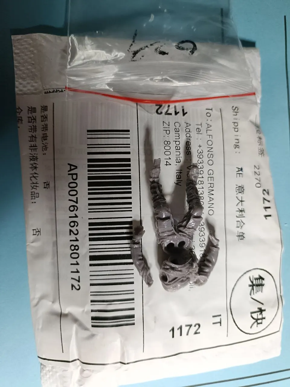 Buyer photo of this resin kit