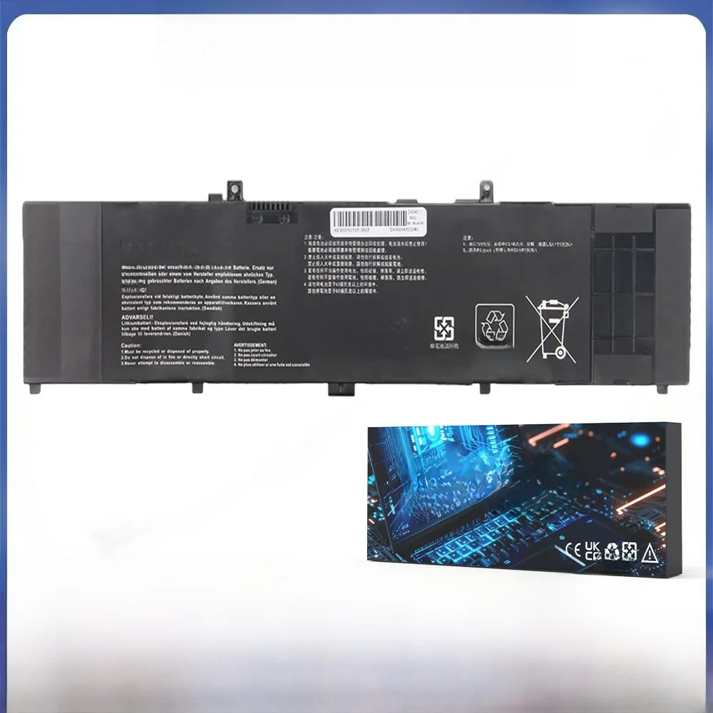 Oyomba B31N1535 batterie d'ordinateur portable pour ASUS Zenbook UX310U UX310UQ série 0B200- 02020000 3ICP7/60/80 LP31LG141-1 11,4 V 4240 mAh