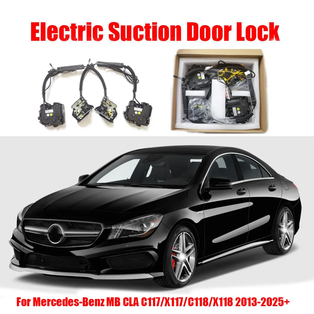 

For Mercedes-Benz CLA/Shooting Brake C117/X117/C118 2013-2025+ Electric Suction Door Power-assisted Closing Automatic Soft-close