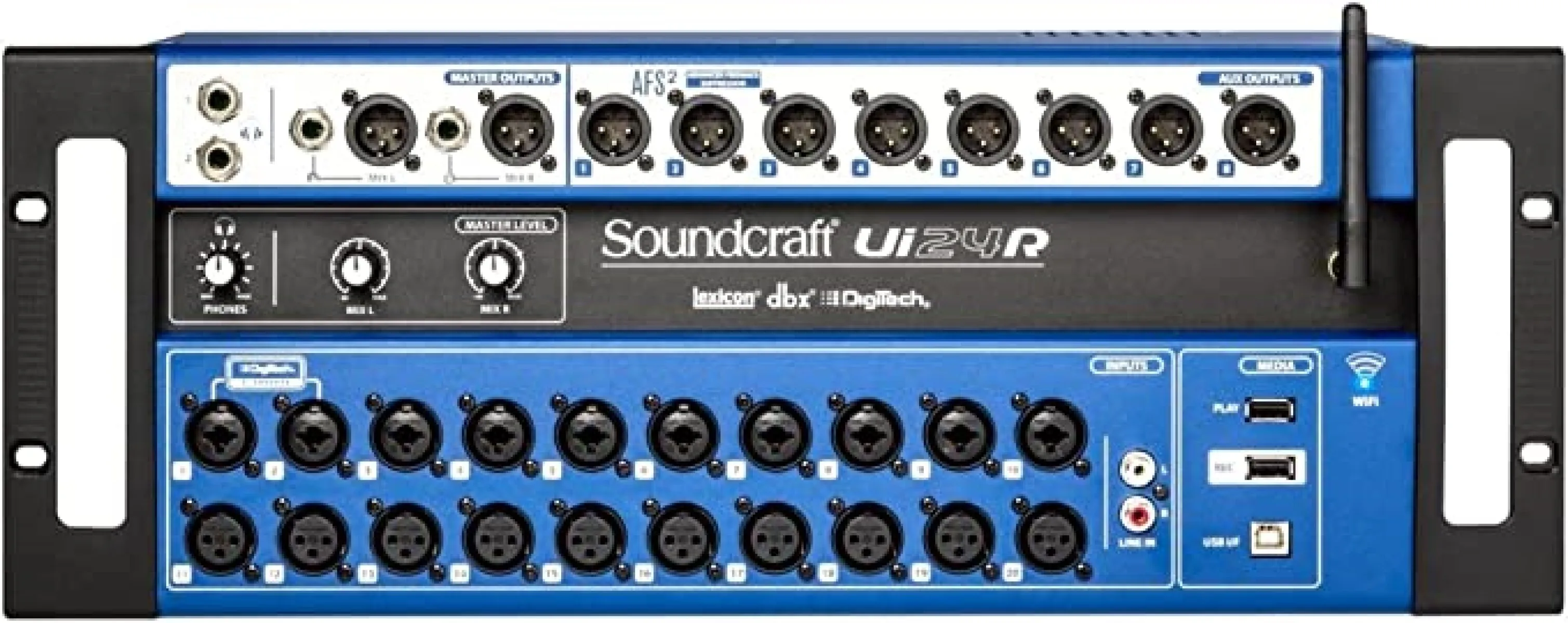 Mesa De Som Profissional Soundcraft Ui24r Digital