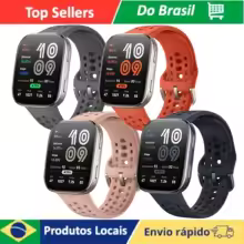 Mega Promoção: 15 Smartwatches no Menor Preço em 2025 com Até R$330 OFF Amazfit Bip 6