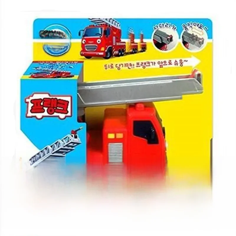 Tayo Bus Mini Wit Alice Ambulance Oyuncaklar Auto Kinderen Speelgoed Model Auto Track Bus Speelgoed Para Ninos - afbeelding 2