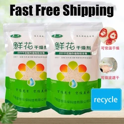 1000g Herbarium Moisture Absorbers Reusable Silica Gel Sand Desiccant Reuse Fit Flower Drying DIY Craft Supplies Household