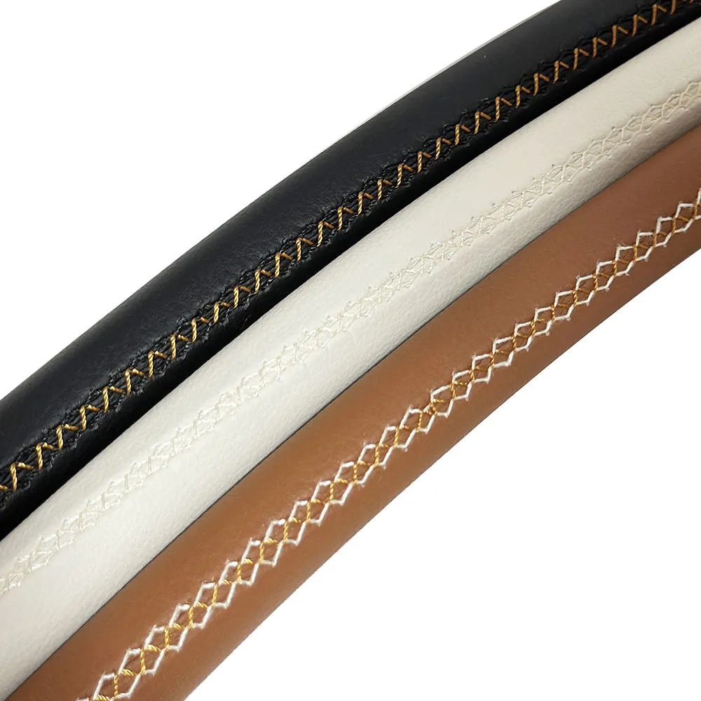 High Quality 1.5M Black White Wookah Leather Hookah Hose Shisha Pipe Narguile Water Pipes Shisha Accessories view 6