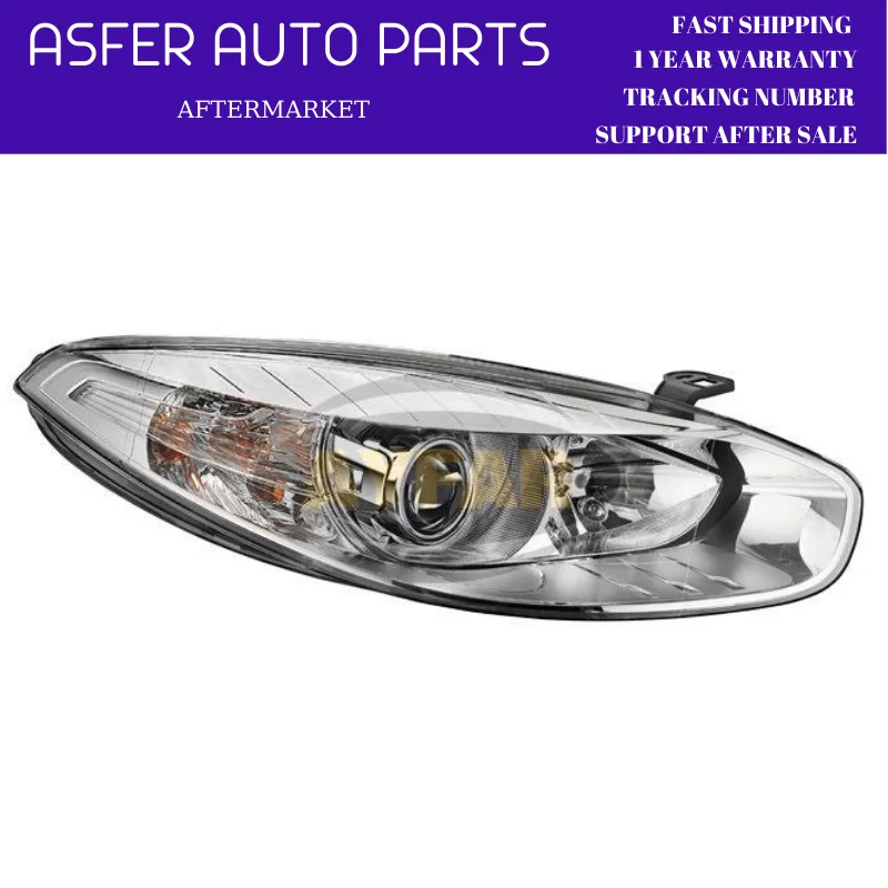 Chromed Motorized Headlight For Renault Fluence New Edition 2014-2017 Left And Right High Quality Oem 260600738R 260101331R