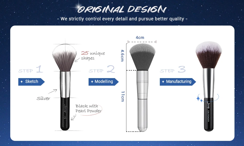 Jessup Makeup Brushes 15-25pcs Make Up Brush Set Professional Natural Synthetic Foundation Powder Contour Blending Eyeshadow A6a396035bba24a3db15eccf73dcb11d1R