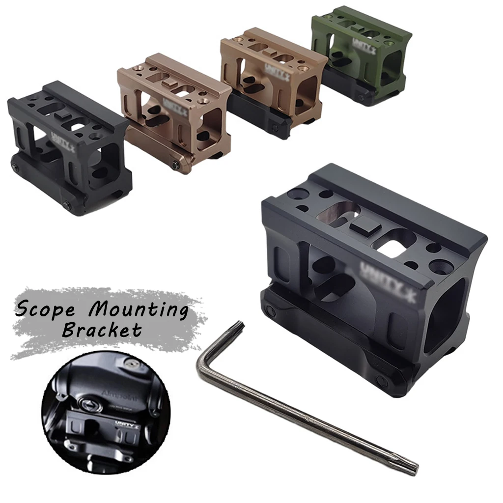 

Hunting Metal quick mounting bracket for red dot rifle scope and sight 22mm Rail mounting Tactical Airsoft Hunting Accessories