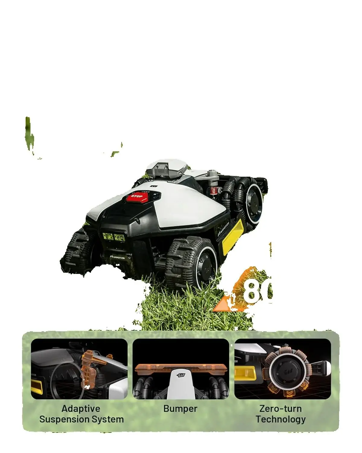 СОВЕРШЕННО НОВАЯ робот-газонокосилка