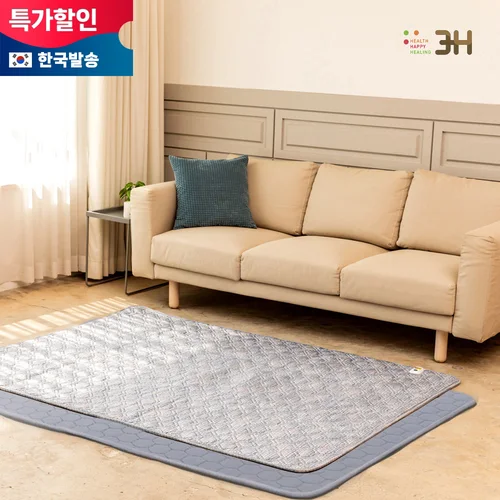 3H한일온열기 5세대 전자파안심 극세사 전기장판 카본 1인용전기매트 전기요 