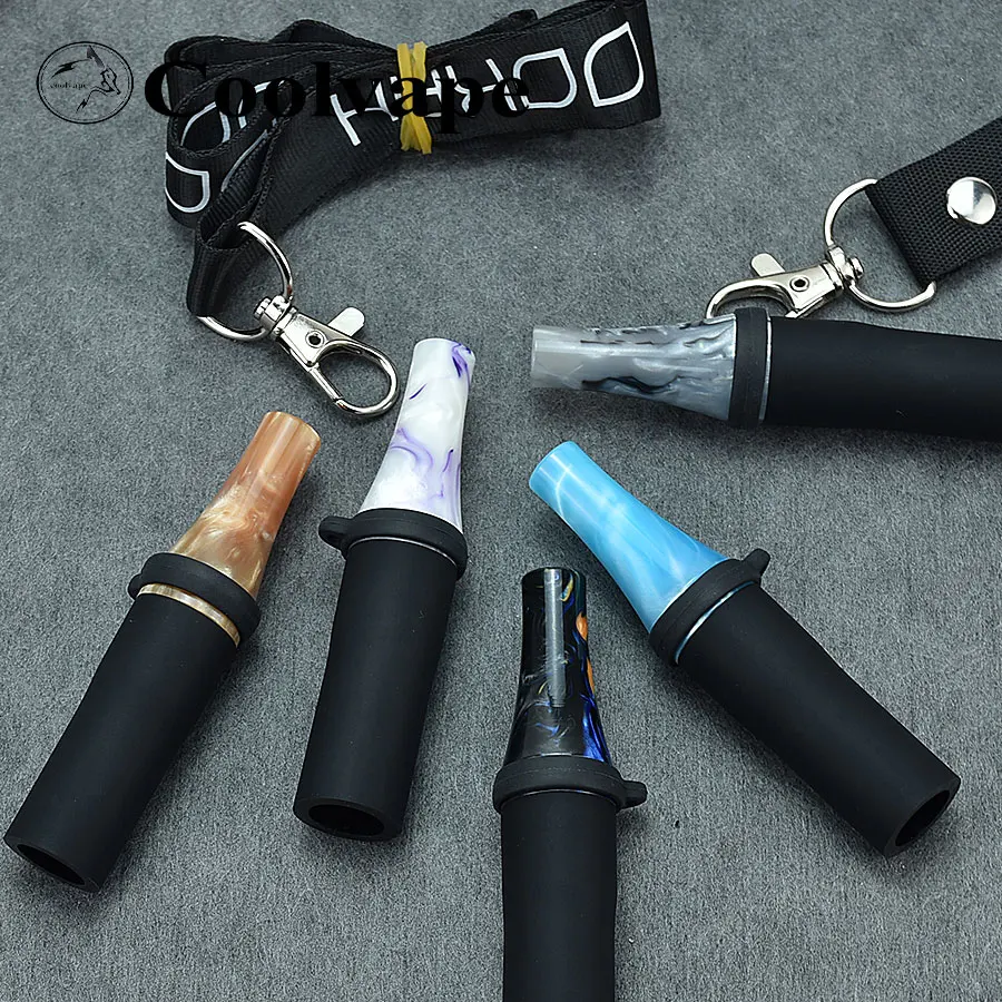 Hookah Mouthpiece Narguile Water Pipe Mouthpieces resin Hookah Mouthpieces Shisha Mouth Tips Silicon Chicha