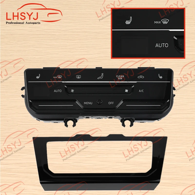 Automatische Airconditioning Panel met LCD Touch Screen Schakelaar 17G907044 voor VW MQB Passat B8 8.5 Handmatige Airconditioner