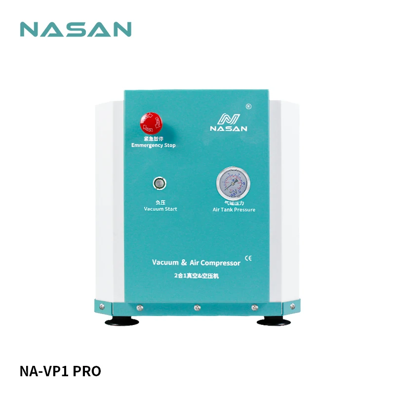 

NASAN NA-VP1 Pro Air Compressor and Vacuum Pump Large Capacity for OCA Laminating and Bubble Remover Machine