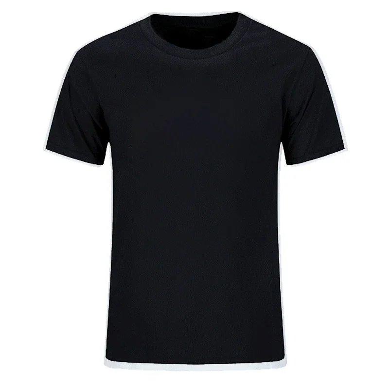 T-shirt manches courtes col rond pour homme, estival et personnalisé, en coton, taille ue, le monde est un moteur plat