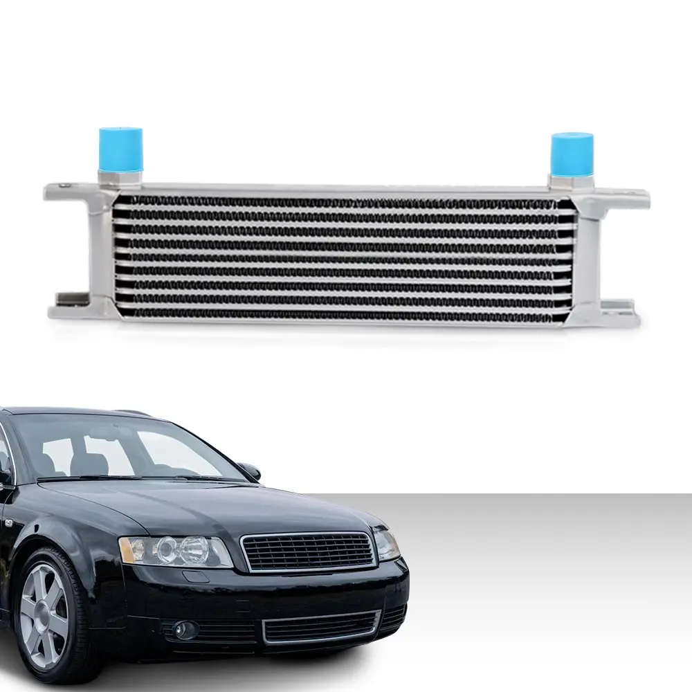 

Подходит для 10-рядного охлаждающего масла двигателя An10, вспомогательный радиатор, новый серебристый, прочный, прочный, прочный, автомобильные аксессуары