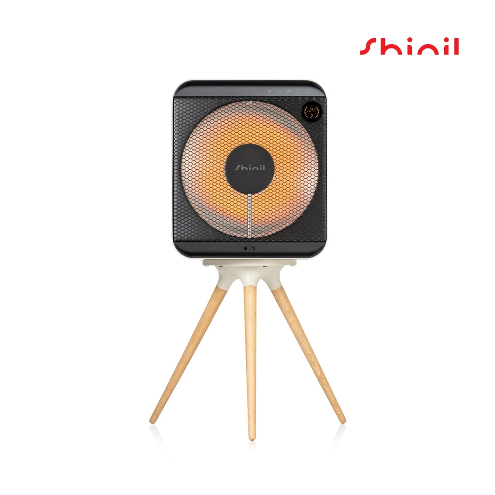 SHINIL new day's high light Eco cube heater SEH-H600BE beige