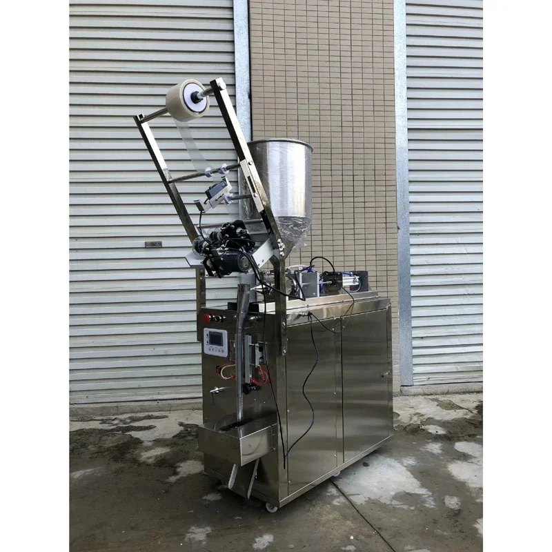 Wholesale Full Automatic Machine Paste Vertical Form Bag Filling And Sealing Packaging Machine With Feeding Pump