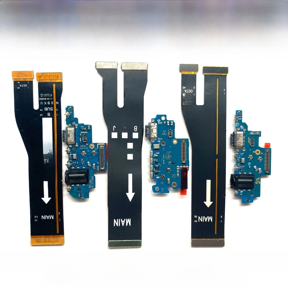 Do Samsung A33 A53 A72 A73 A72 A52 4G 5G USB z mikroportem ładowania Ładowarka Stacja dokująca Elastyczny kabel z mikrofonem IC Płyta główna — zdjęcie 2