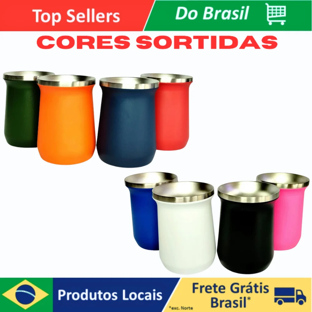 Copo de Cerveja Térmico  - Gelado ou Quente 260ML SORTIDOS