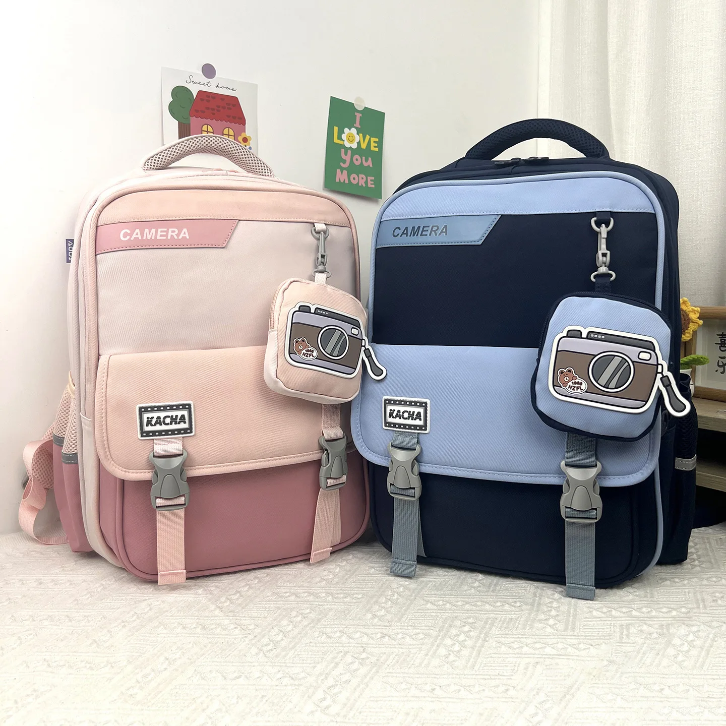 

Back to School Adjustable Kids School Backpack for Boys Girls Lightweight Ergonomic Growth Design Waterproof Elementary Bookbag