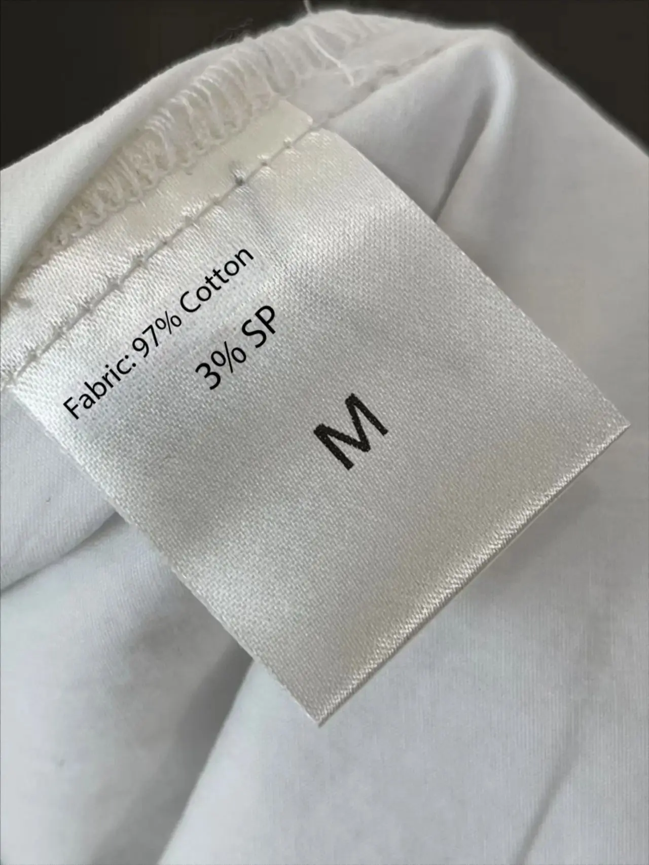 กางเกงขายาวทรงบานผ้าฝ้ายแบบมินิมอล