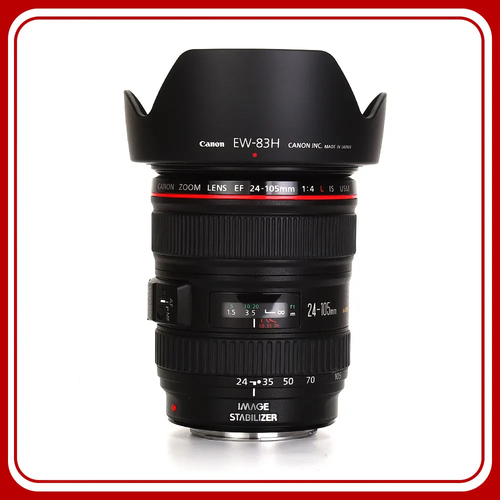 Canon EF 24-105mm f/4 L IS USM Lens for Canon EOS SLR Cameras