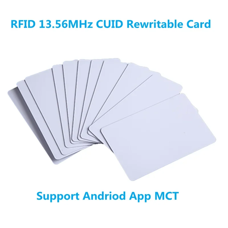 13.56Mhz RFID CUID Keytag Card Encryption Hotel Key Card  Block 0 Writable for NFC Andriod MCT Copy Clone Duplicate Lock Key