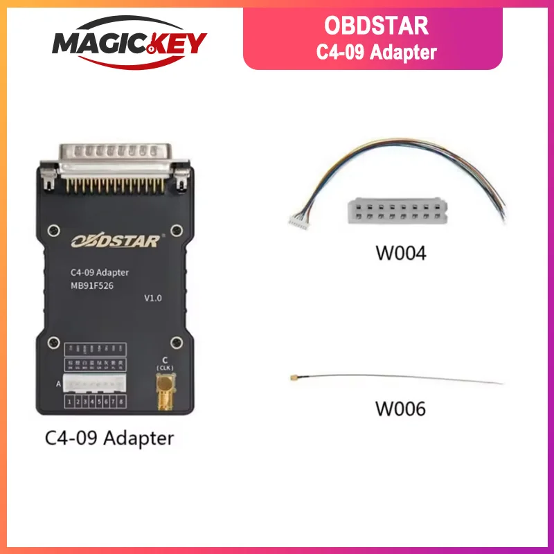 

2026 New OBDSTAR C4-09 (MB91F526) Adapter Kit Use with OBDSTAR X300 Classic G3 / DC706
