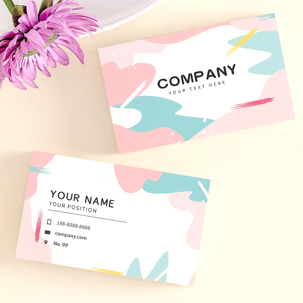 

Custom Business Card Personalized Logo Cards For invitation Thank You Cards Business Wedding Business Card Double Sided Printing