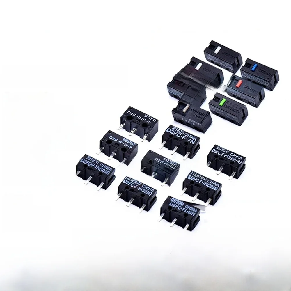 D2FC-F-7N d'origine 10m 20m DE 50m 50M-RZ 60MN Kailh Huano Micro Commutateurs Pour Gaming Souris TTC Micro Commutateur