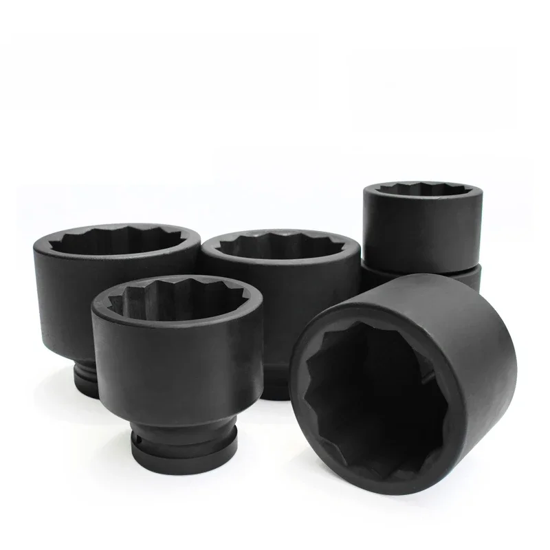 Drillforce 17-50mm Impact pilote de douille pneumatique tête Torx 12 points 3/4 "adaptateur voiture Auto camion clé à pneu outil de réparation