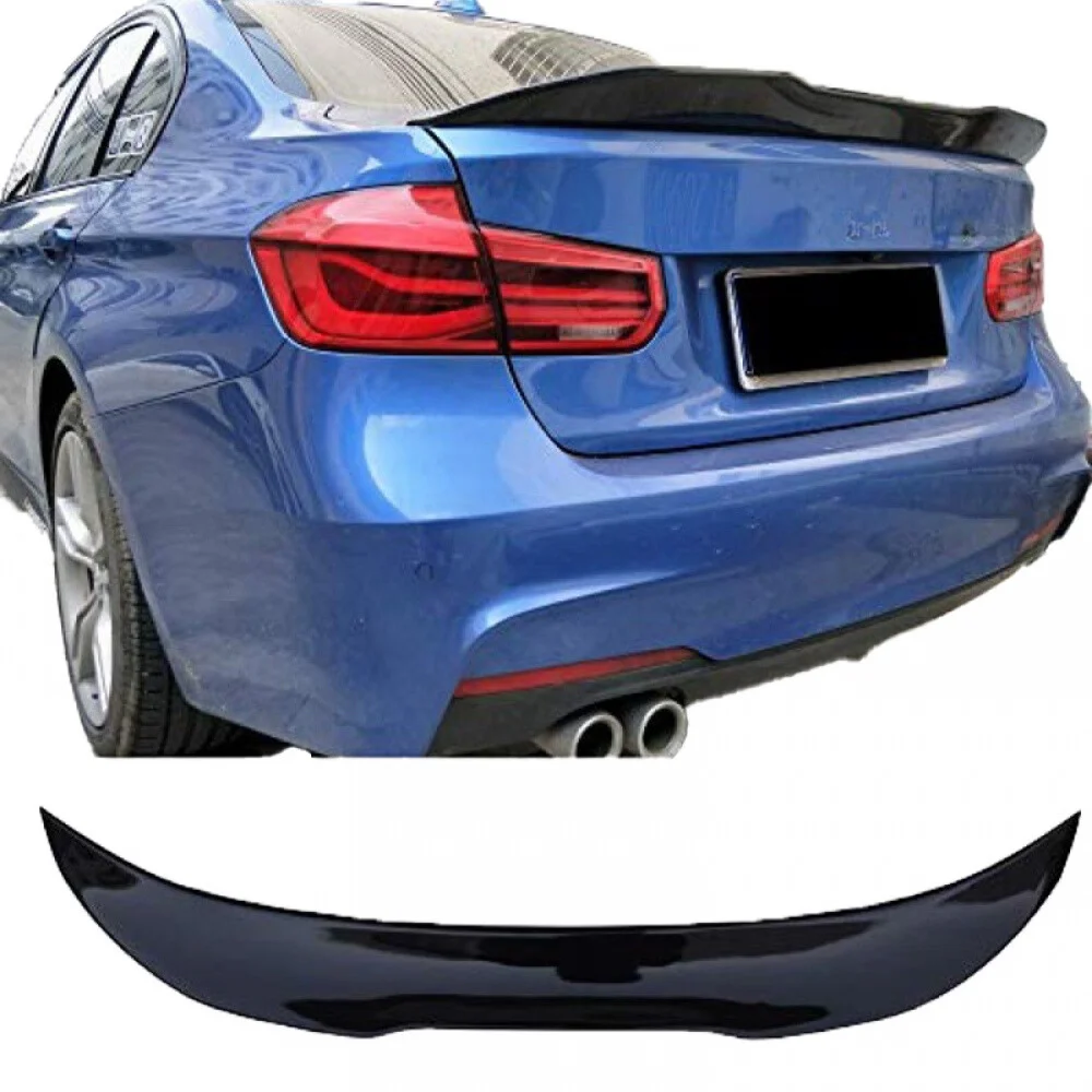 ABS Plastic Rear Roof Spoiler For BMW 3 Serisi F30 2012-2018 PSM Model Wing Trunk Lip Car Stylings Fully Compatible Tunıng Sport