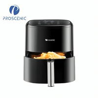 [Summer Sale] Proscenic T22 1500W 220V 5L Air Fryer Voice Control 7X Air Circulation 100 Recipes 13 in 1 Cooking Functions