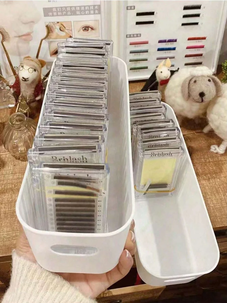 1Pcs Eyelash Extension Supplies Organizer False Eyelashes Storage Box Lash Accessories Case Display Stand Makeup Tool