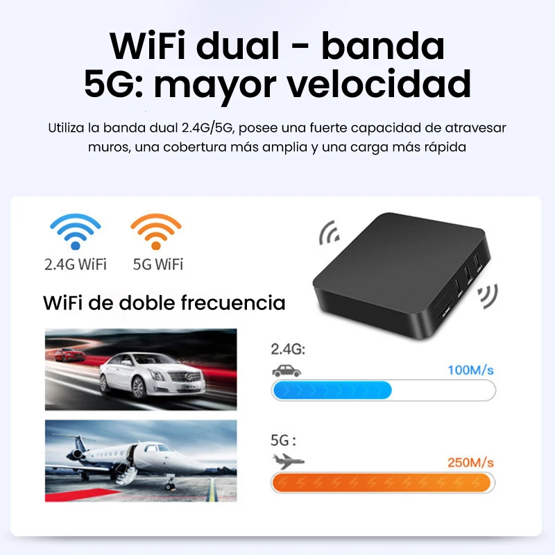 Smart Tv Box Rk3228A رباعي النواة 2.4g & 5g Dual Wif Home Video Player Ram 2Gb Rom 16Gb Tv Media Player
