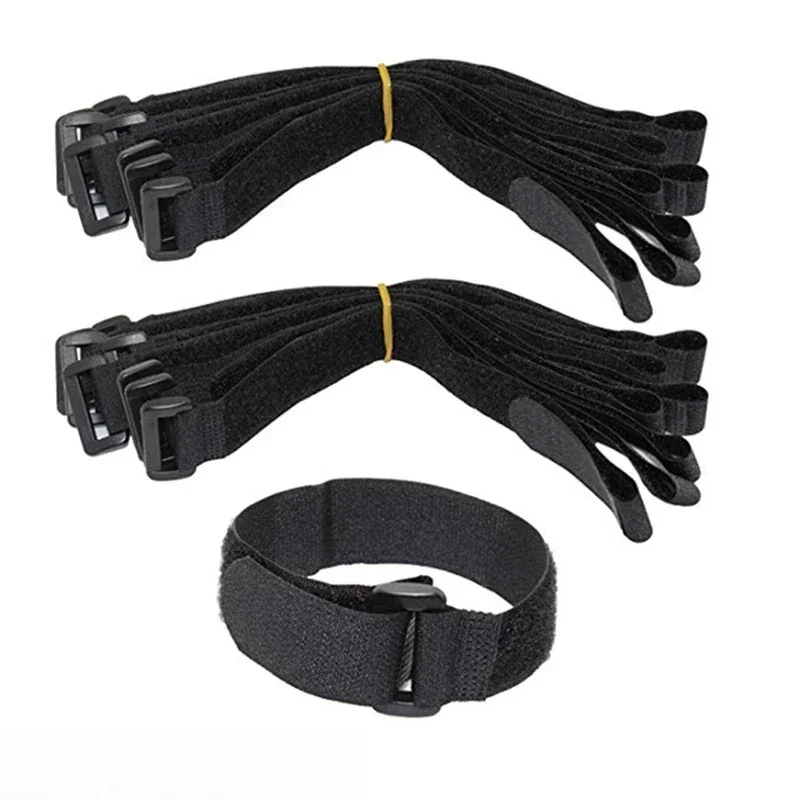 AliExpress 50cm Reusable Fastening Bike Tie Nylon Hook & Loop Durable Multil Purpose Self-adhesive High Quality Strap Cable Ties