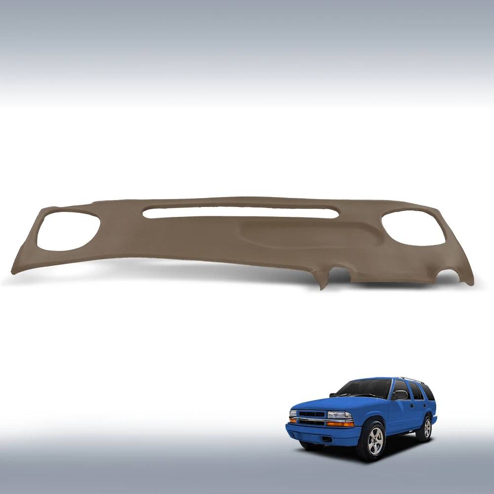 

Крышка приборной панели подходит для Chevy Gmc S10 Blazer Pickup S15 1998-2002 гг. Jimmy Beige Прочный Прочный