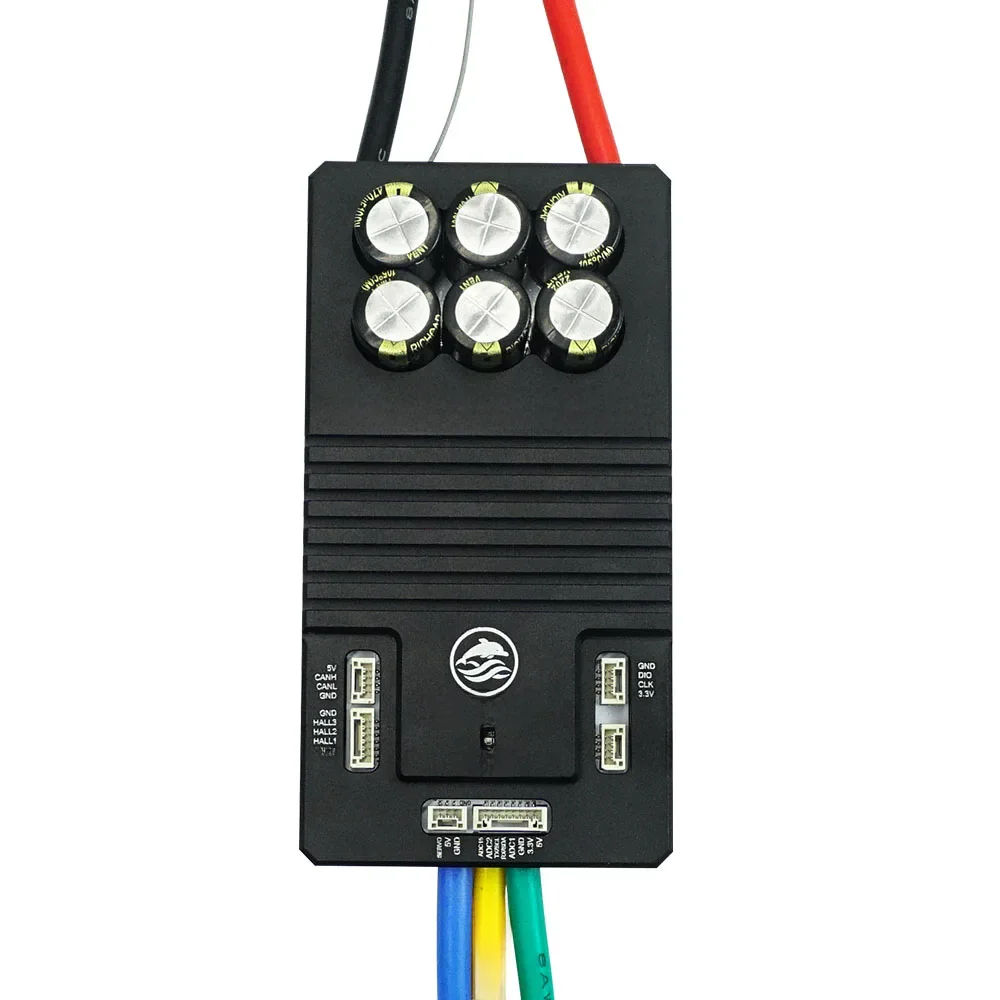 Borstelloze ESC Flipsky 75200 Pro 84V hoge stroom met aluminium PCB gebaseerd op VESC voor vechtende robot surfplank AGV robot ebike - afbeelding 2