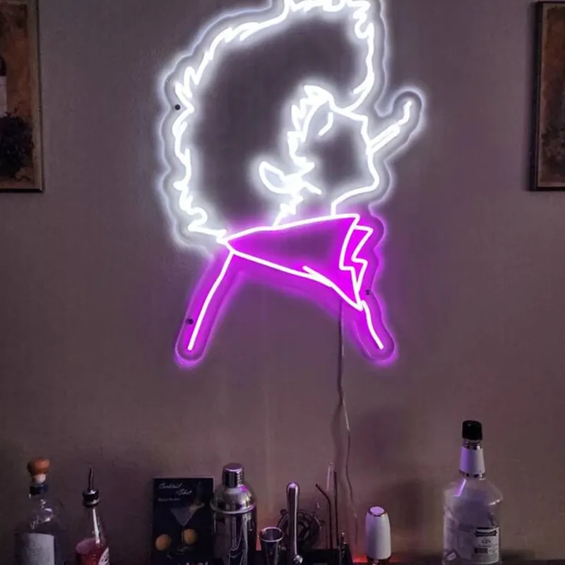 

Cowboy Neon Sign Comics Character Home Decor Cowboy Straw Led Light Sign Birthday Gifts for Teens Cowboy Fans Boyfriend