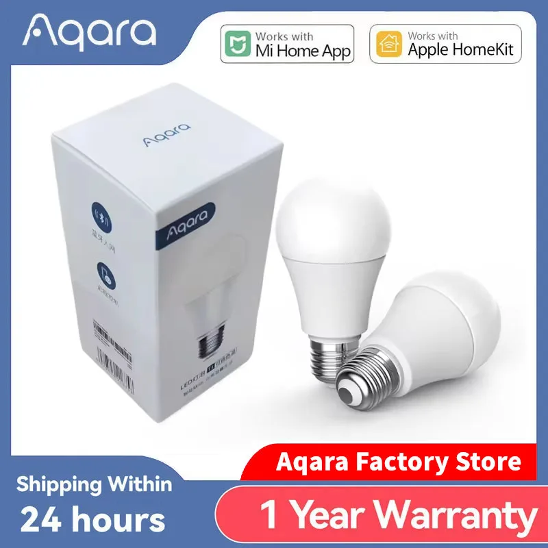 Aqara T1 Smart LED Bulb E27 2700K-6500K 220-240V Smart Light Bulb Light Adjustable Color Temperature For Xiaomi Mi home HomeKit