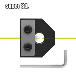 3D yazıcı parçaları Filament kaynakçı konektörü 1.75mm PLA ABS TPU Filament sensörü Ender 3Pro Anet SKR 3D yazıcı için alüminyum blok