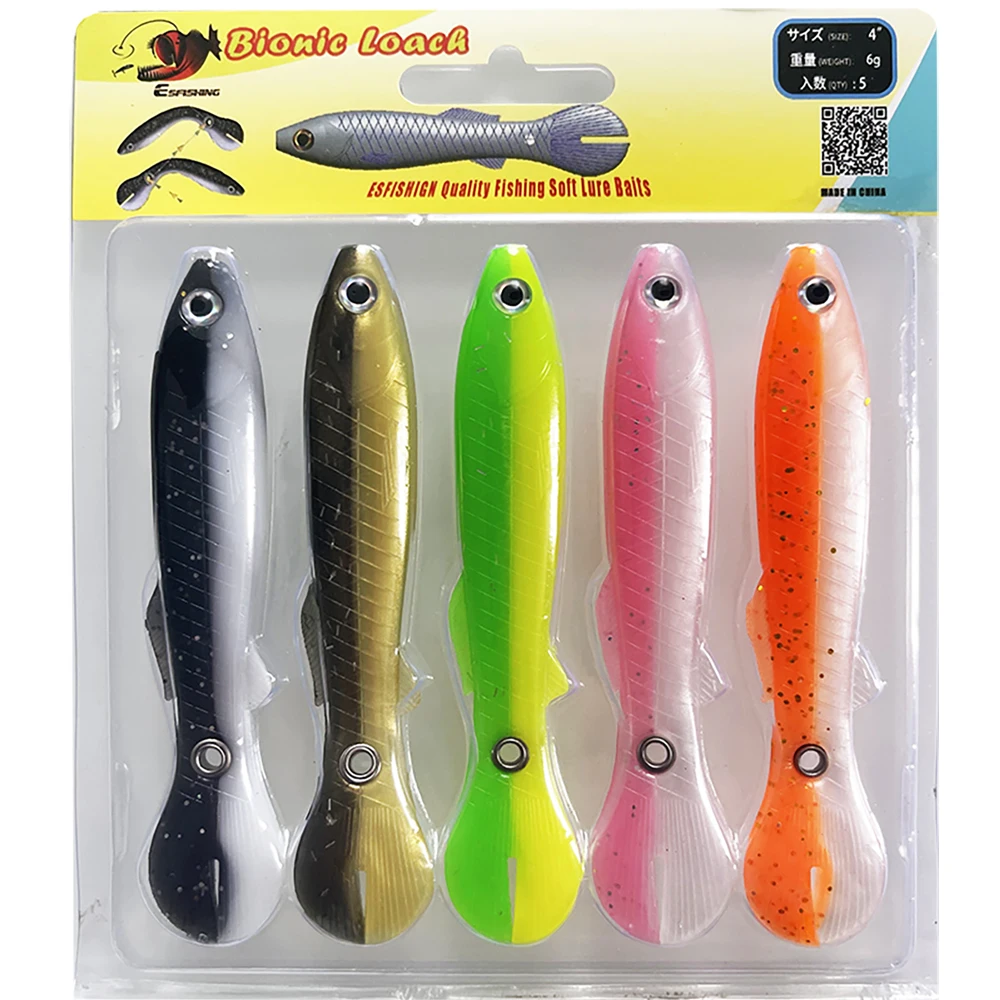 KESFISHING Señuelo de silicona biónico para pesca realista eficaz - imagen 5