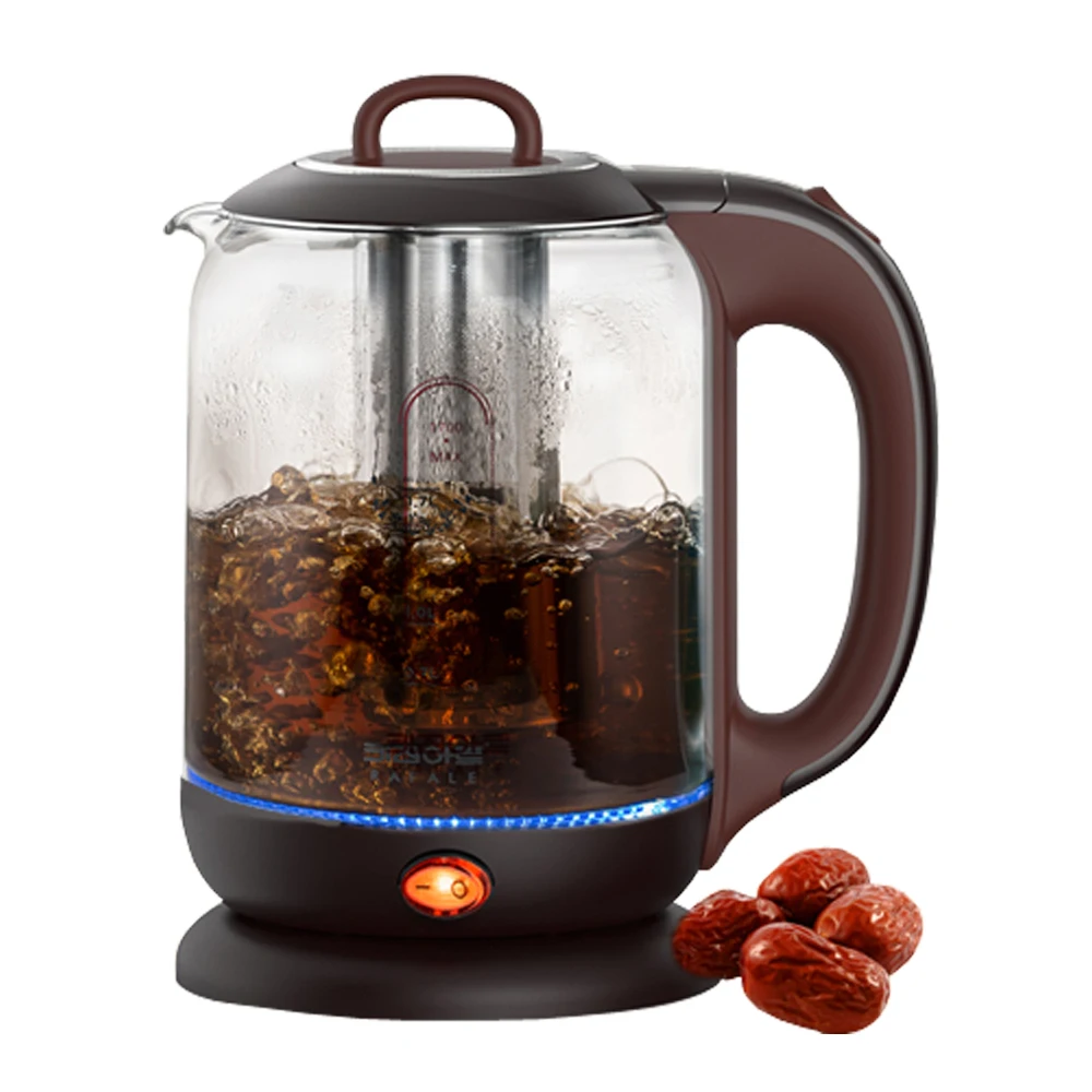 منفذ شاي زجاجي دافئ لـ 63 ، 71 لتر