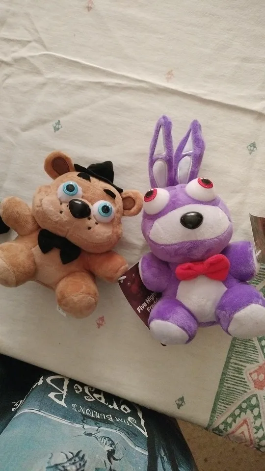 New 18 CM FNAF Freddy's Plush Toy Stuffed & Plush Animals Bear Rabbit Game Fnaf Plush Toys Birthday Toy Gift Christmas For Kids photo review